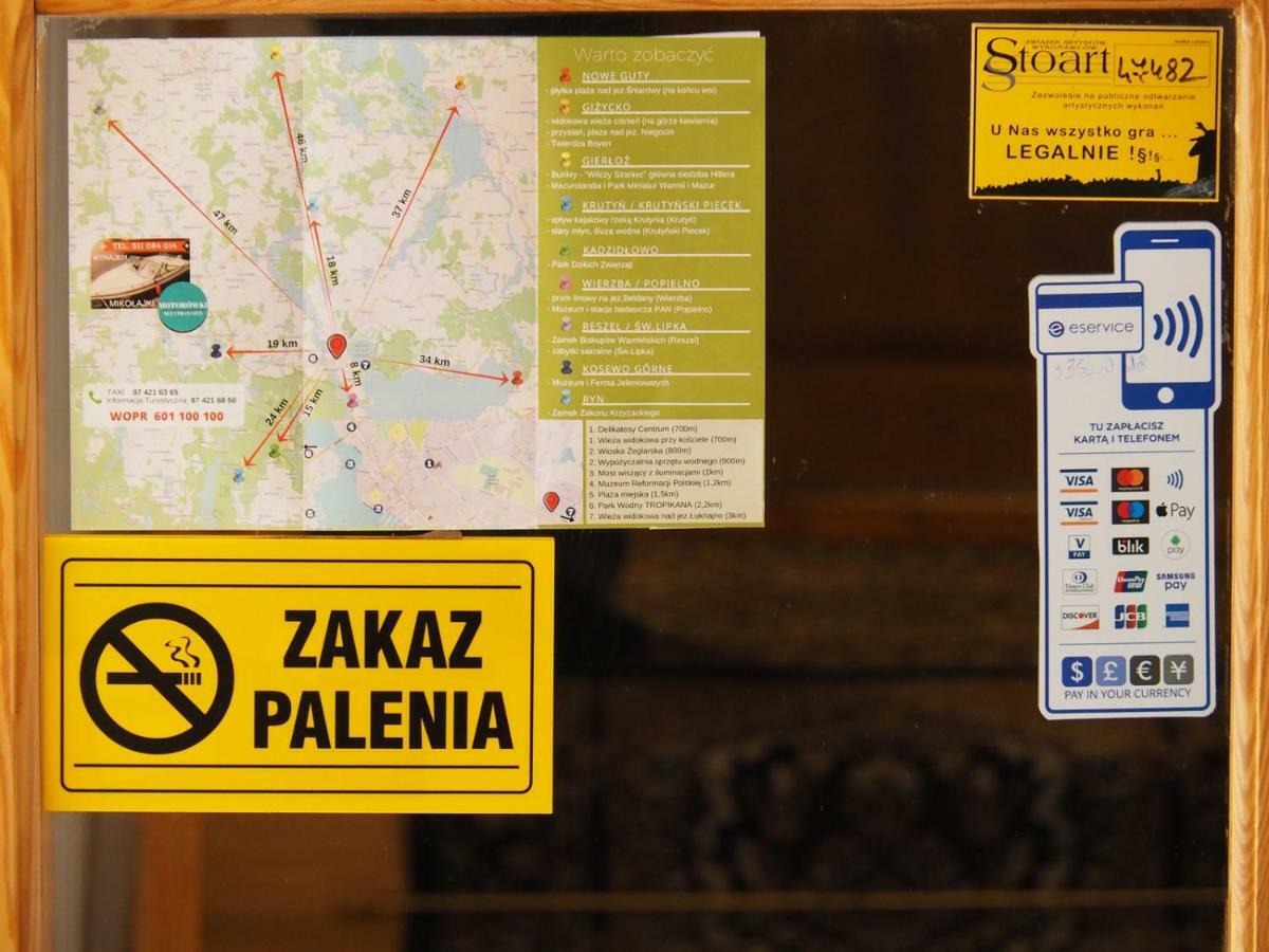 Pokoje Zabi Staw Mikołajki Dış mekan fotoğraf